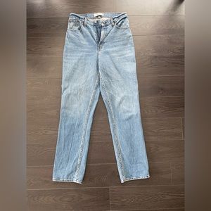 Curve Love Ultra High Rise 90’s Straight Jeans